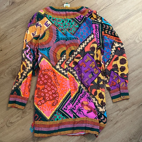 Farm Rio Wrap Dress - Picture 2 of 3